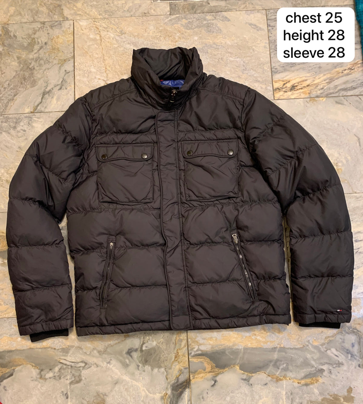 TOMMY HILFIGER DUCK DOWN FEATHER PUFER