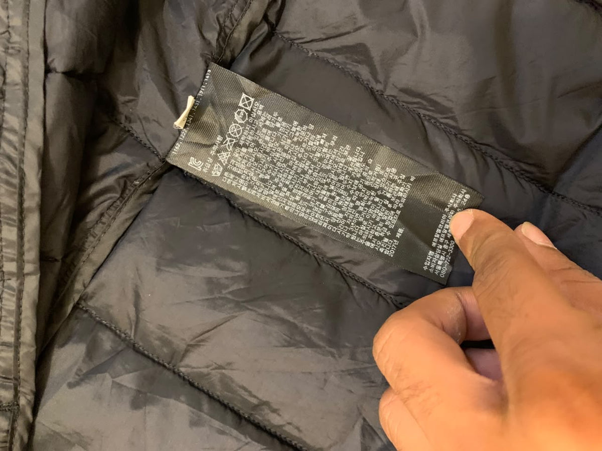 UNIQLO PACKABLE ULTRA LEIGHT WEIGHT DUCK DOWN FEATHER PUFFER