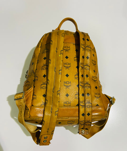 MCM Stark Backpack bag in Coated Canvas.