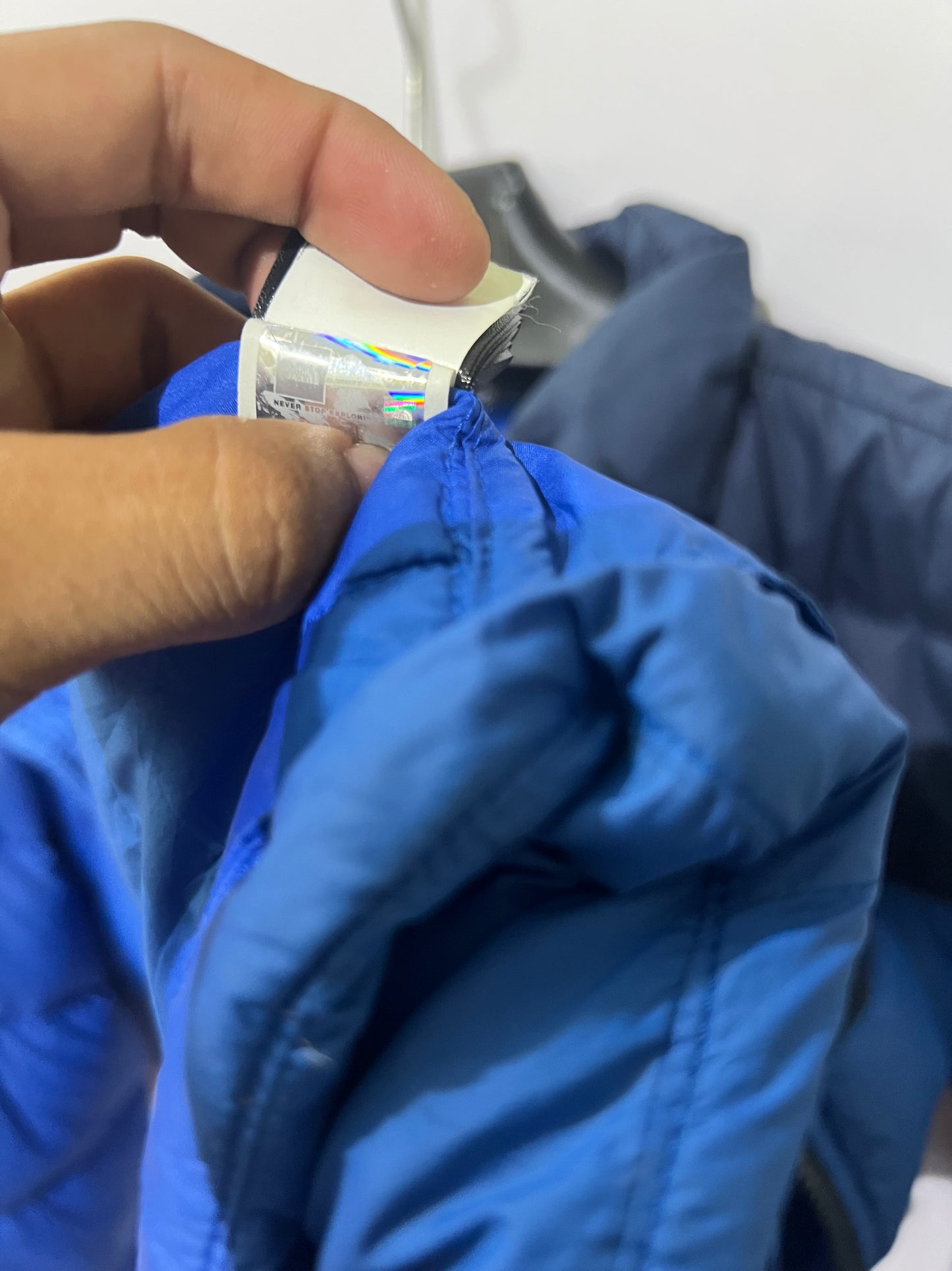 The north face duck down feather puffer