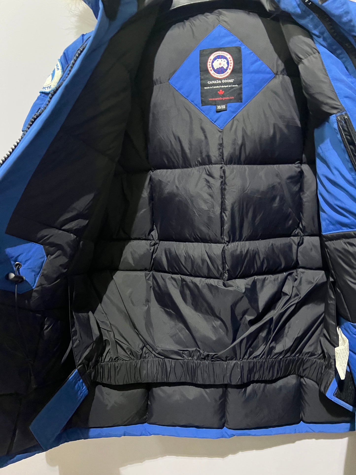 Canada goose duck down feather puffer