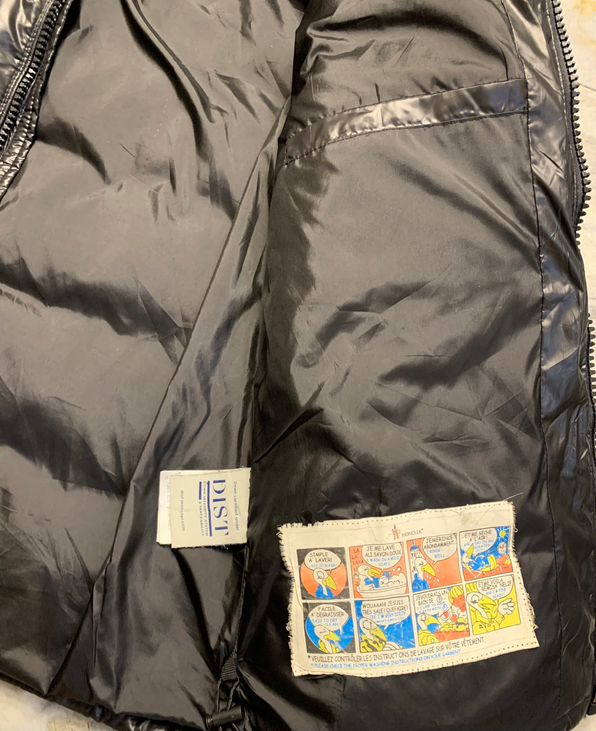 MONCLER MAYA SHORT DUCK DOWN FEATHER JACKET