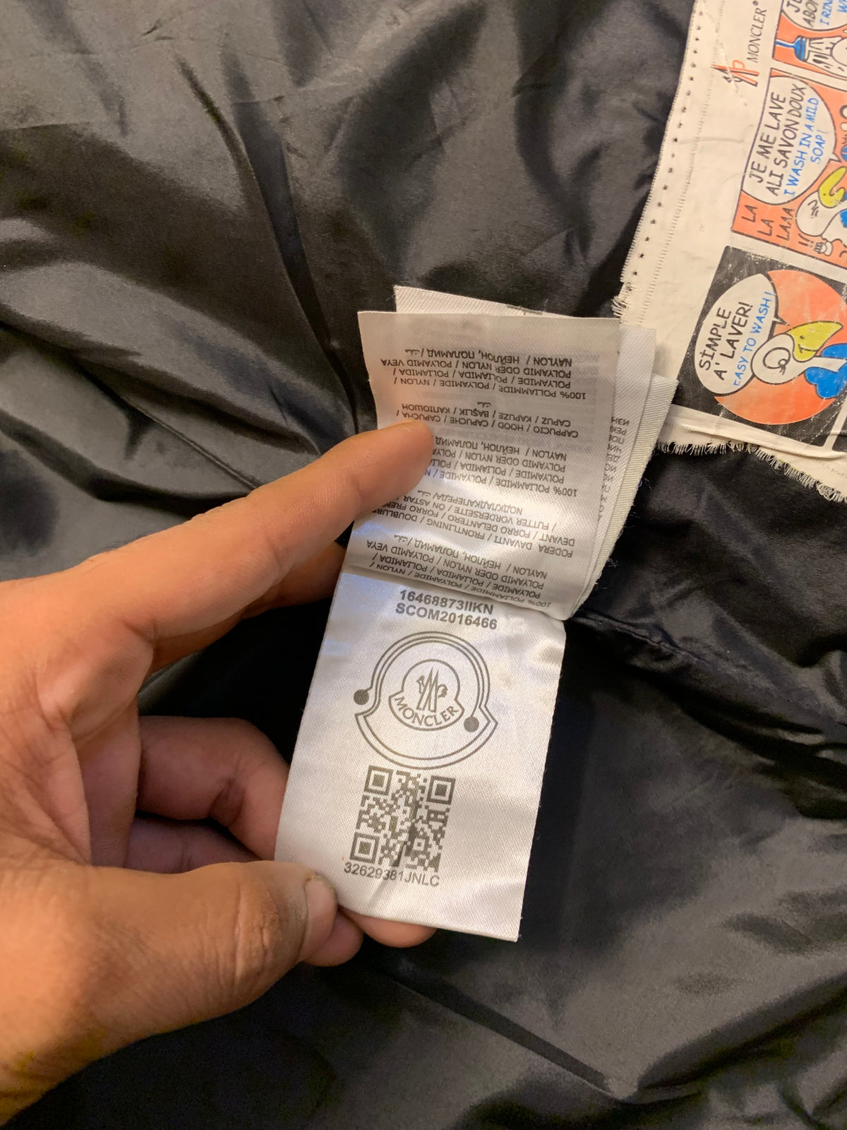 MONCLER MAYA SHORT DUCK DOWN FEATHER JACKET