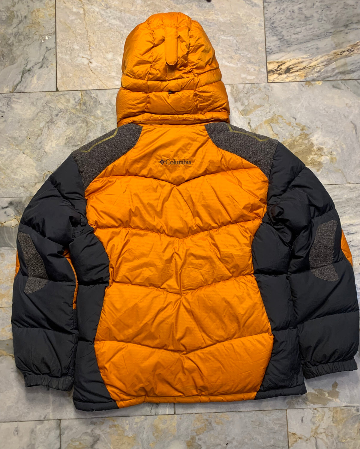 COLUMBIA OMNHI WIND DUCK DOWN FEATHER PUFFER XL