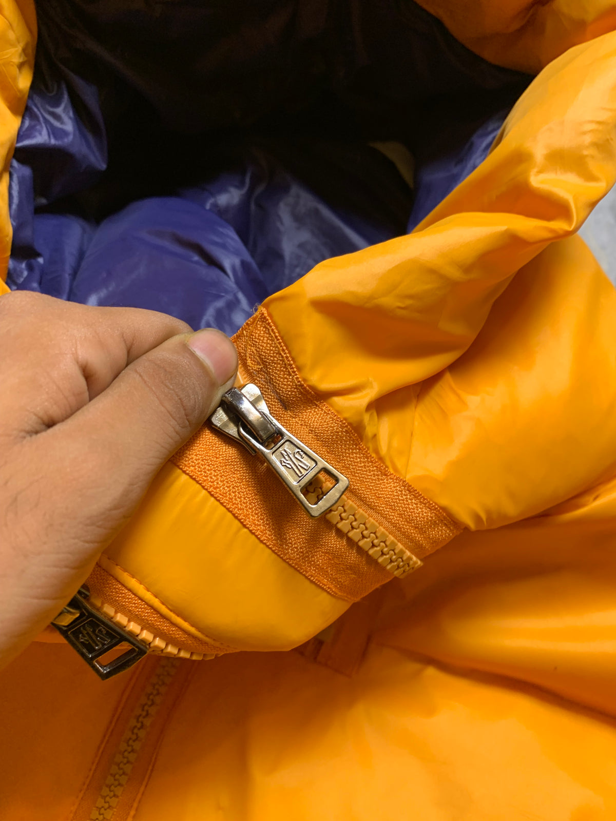 MONCLER YELLOW GENUIS 2 1952 VENANT GOOSE DOWN FEATHER PUFFER (Mediuim)