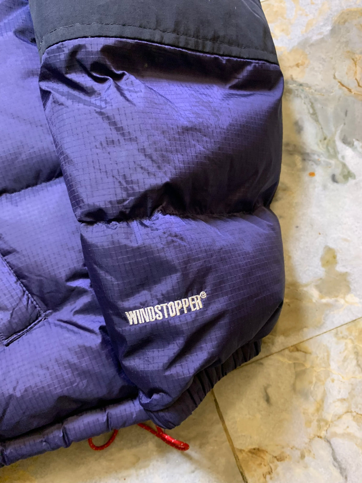 THE NORTH FACE WINDSTOPPER SUMMIT SERIES DUCK DOWN FEATHER PUFFER (LARGE)