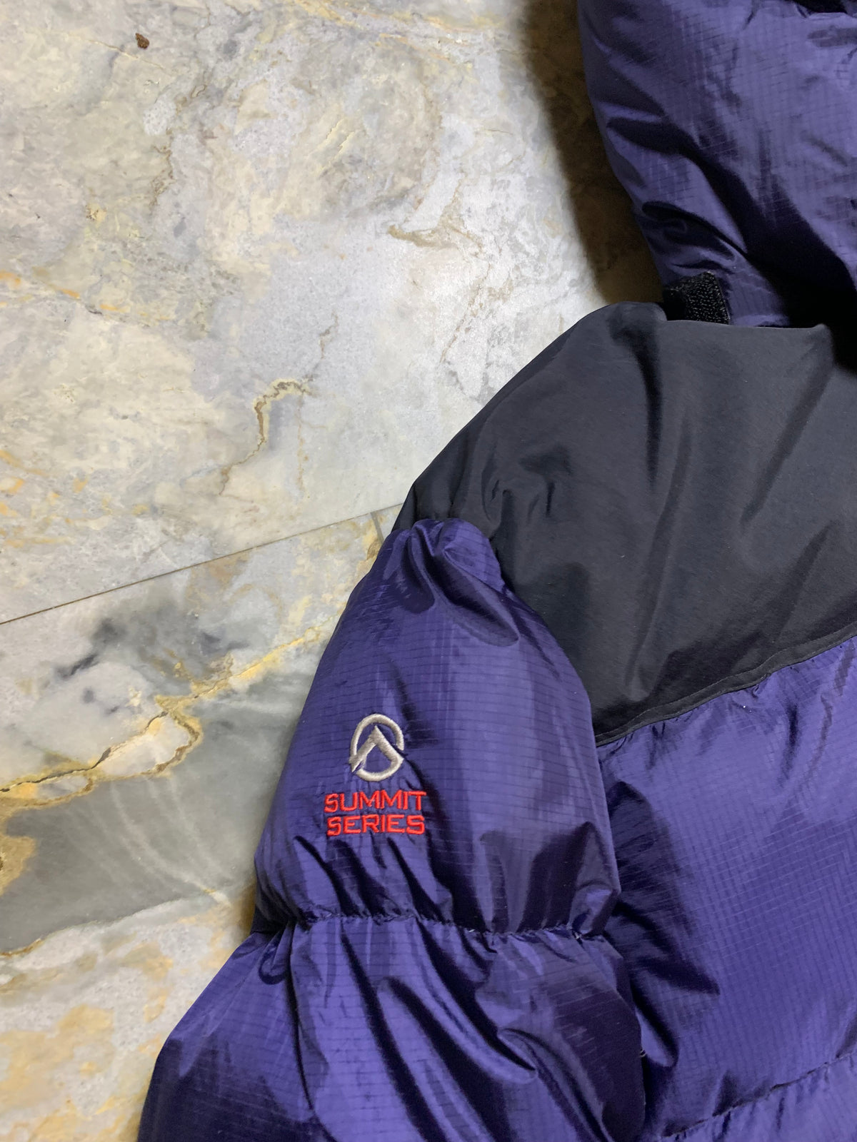THE NORTH FACE WINDSTOPPER SUMMIT SERIES DUCK DOWN FEATHER PUFFER (XL)
