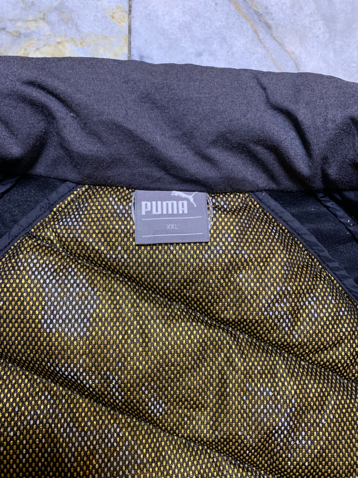 PUMA OMNI HEAT SHEET LEIGHT WEIGHT DUCK DOWN FEATHER PUFFER (XXL)