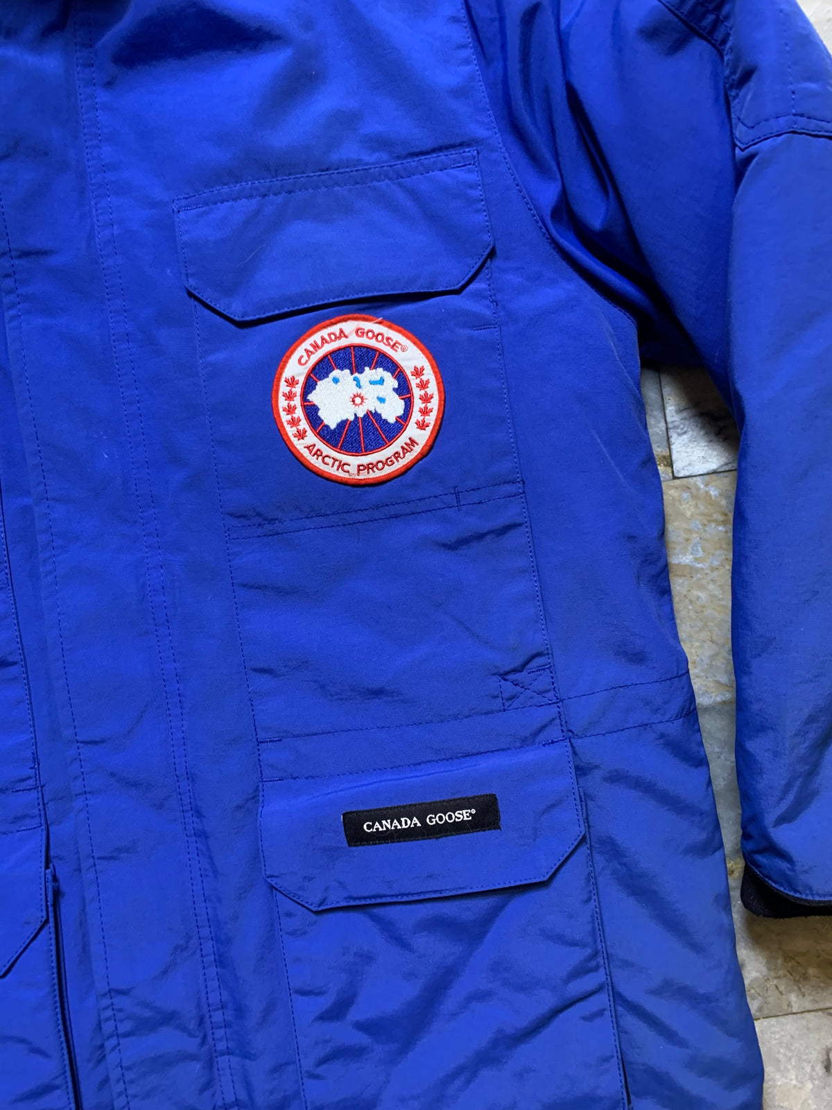 CANADA GOOSE DOWN FEATHER PARKA JACKET (LARGE)