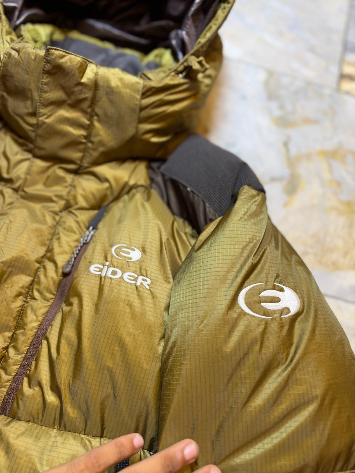 EIDER WINDSTOPPER DUCK DOWN. FEATHER PUFFER (MEDIUIM)