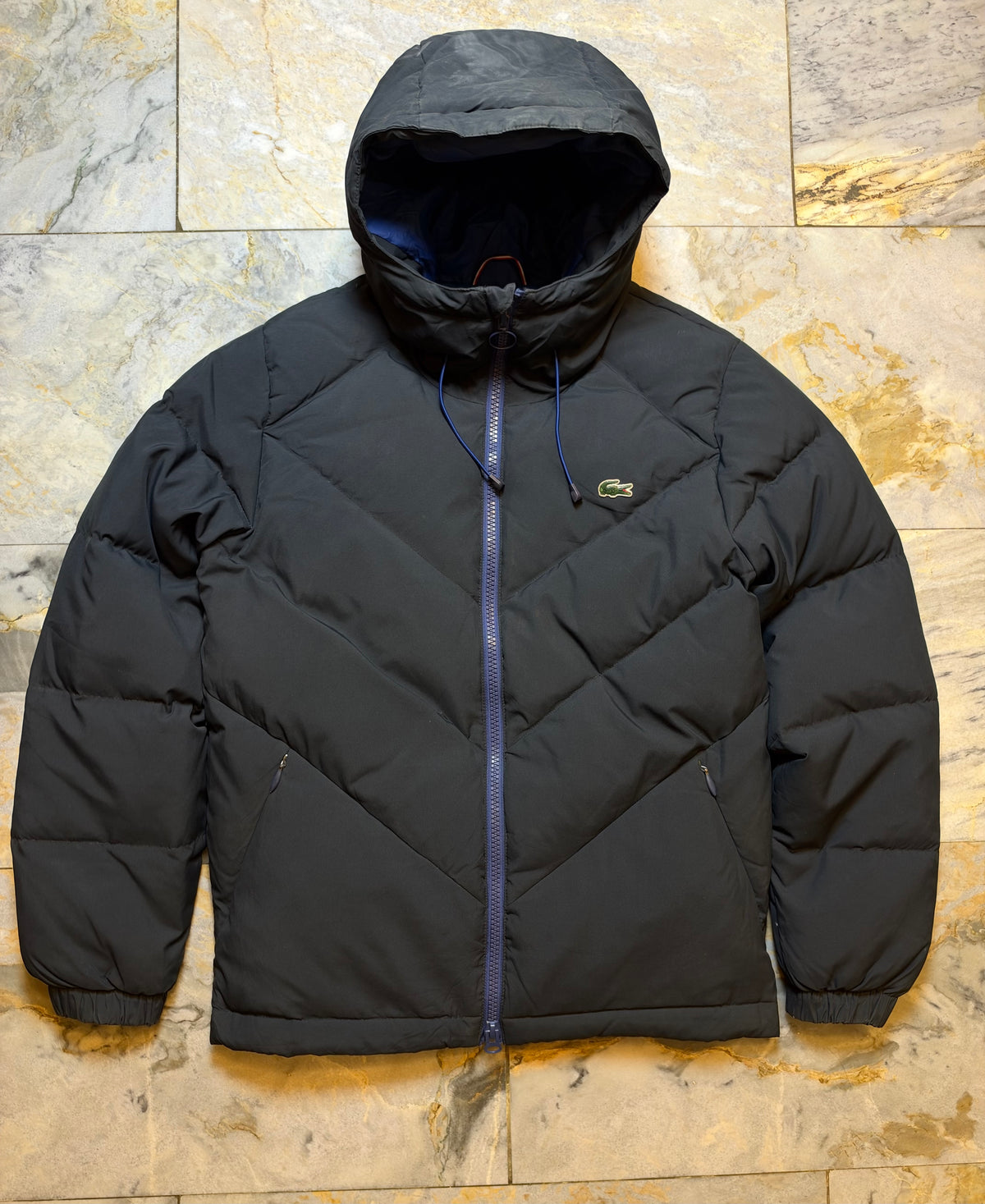 LACOSTE LIVE DUCK DOWN FEATHER PUFFER (LARGE)