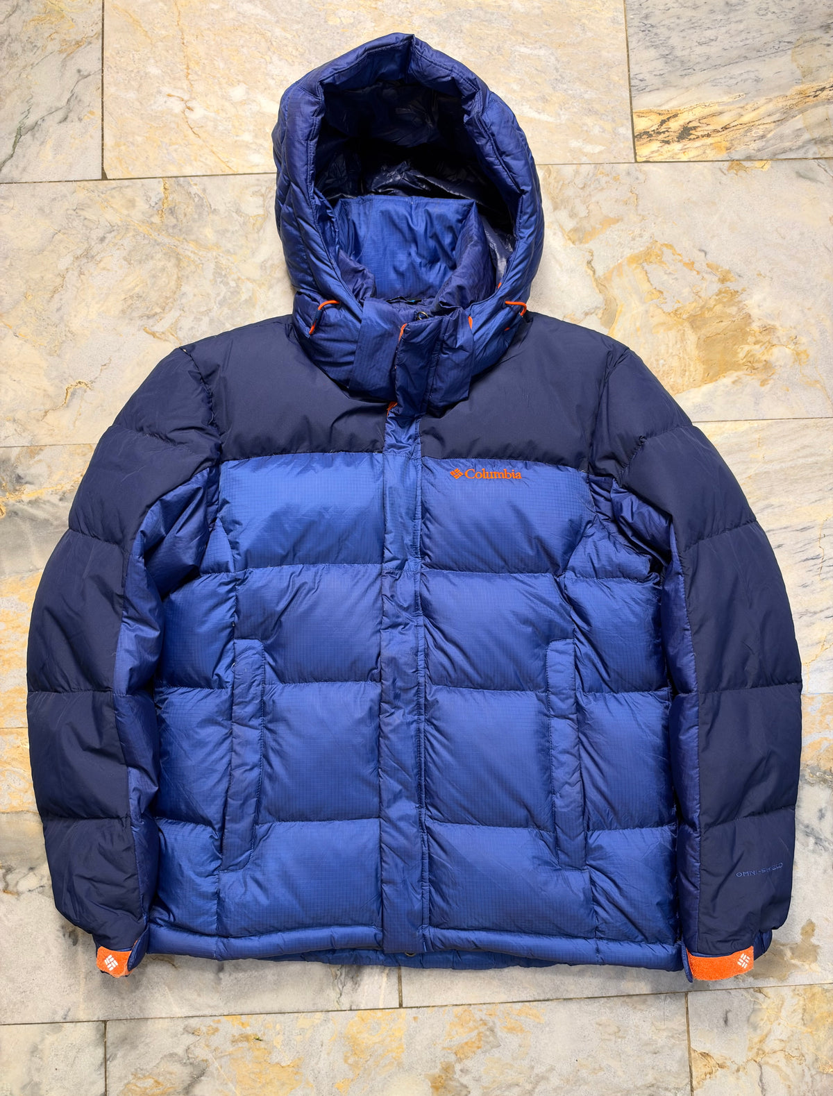 COLUMBIA OMNI SHIELD DUCK DOWN FEATHER PUFFER (LARGE)