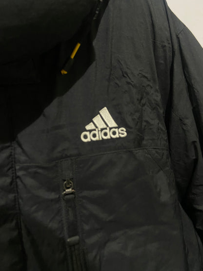 black Adidas hiking trekking 800 down jacket