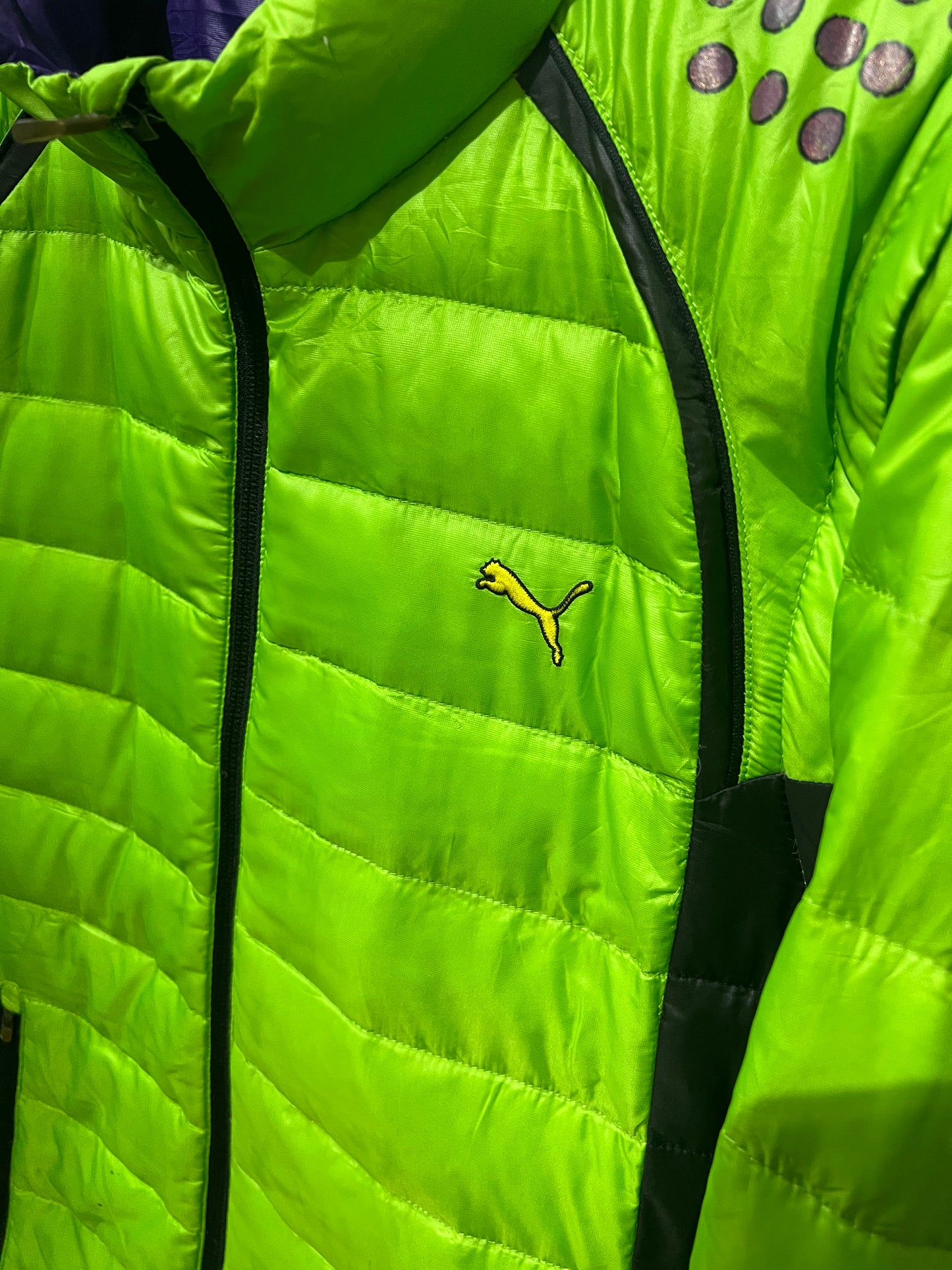 Puma sleeveless and full sleeves combin puffer