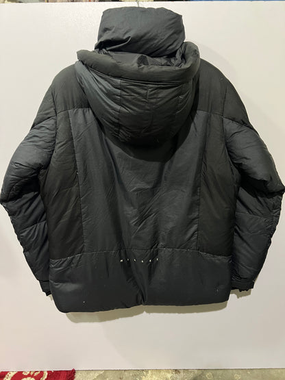Millet down parka features an embroidered jacket