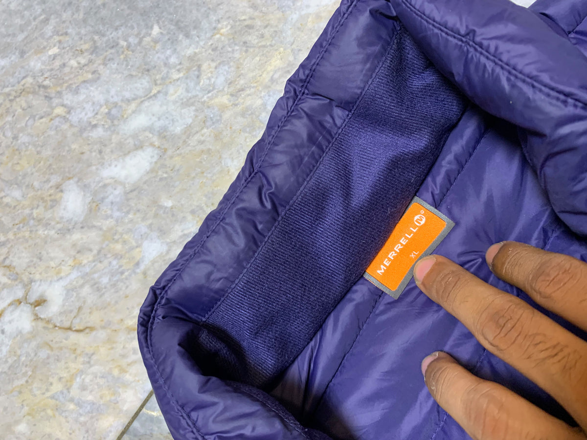 MERRELL LEIGHT WEIGHT DUCK DOWN FEATHER PUFFER