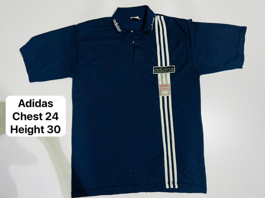 Adidas down shoulder shirt