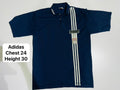 Adidas down shoulder shirt