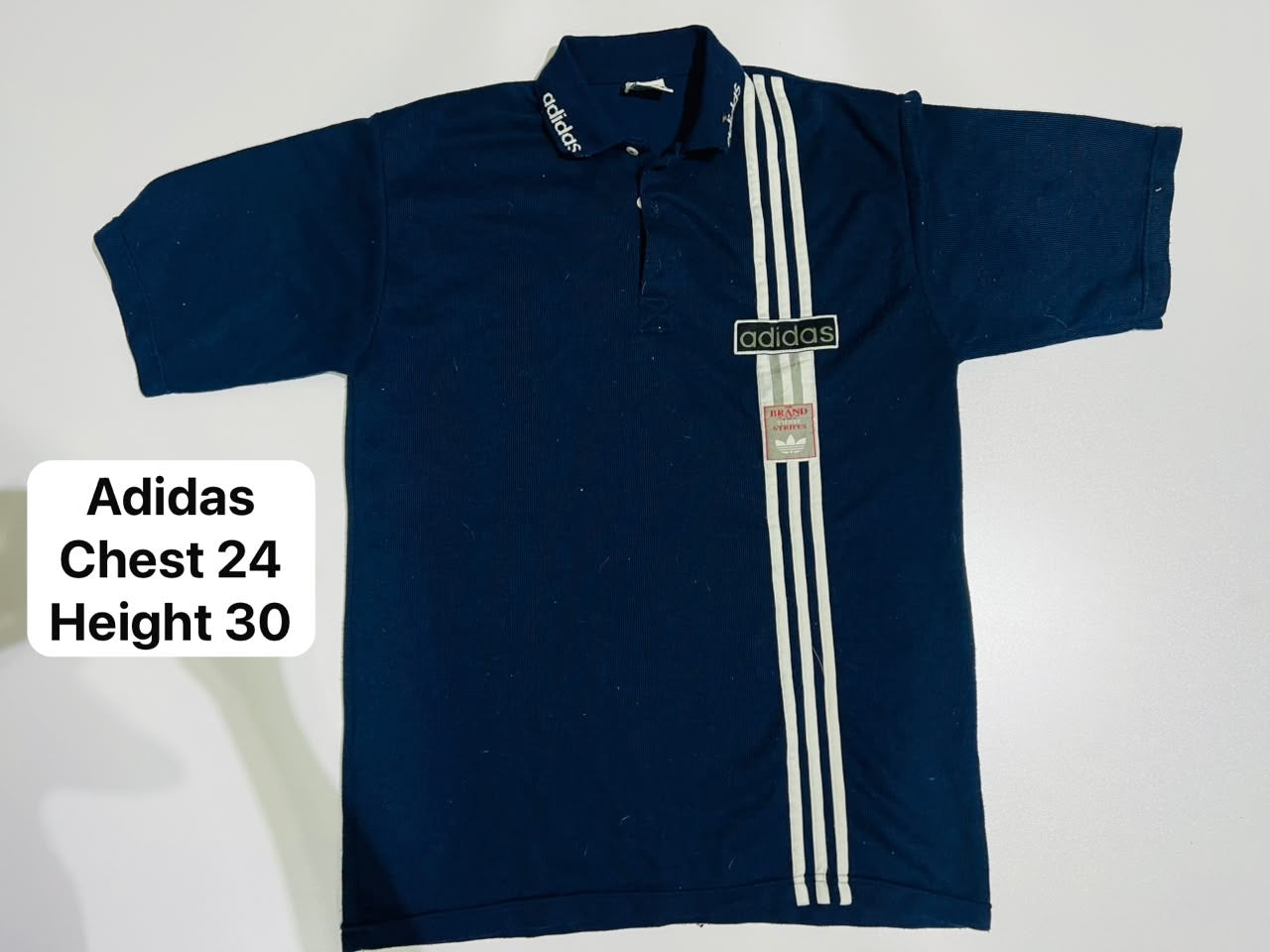 Adidas down shoulder shirt