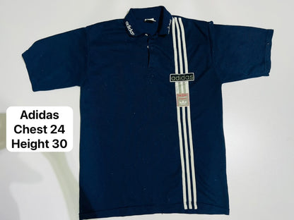 Adidas down shoulder shirt