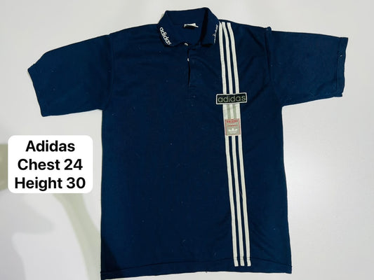 Adidas down shoulder shirt