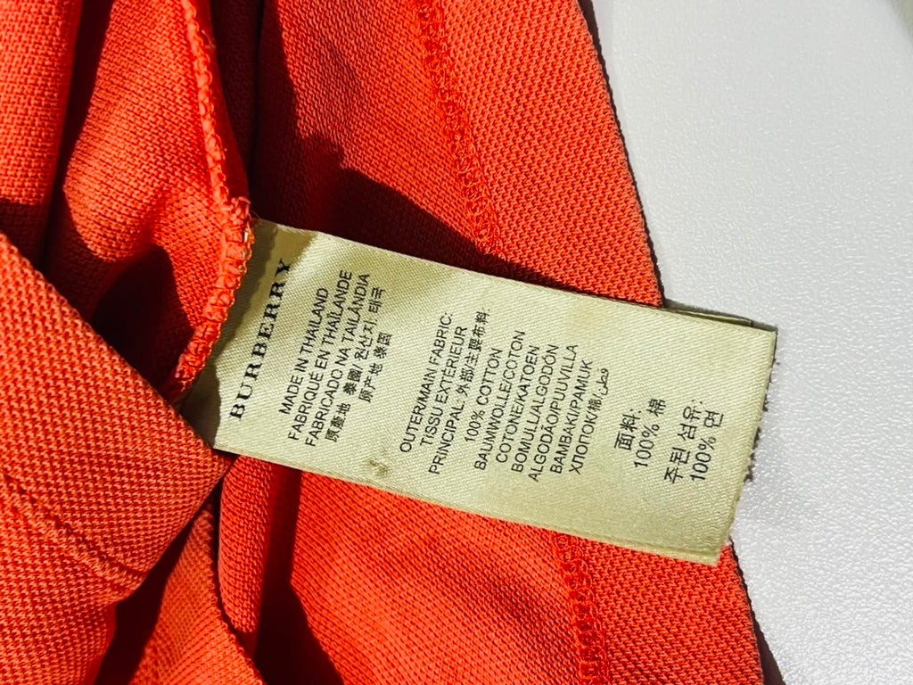 Burberry cotton t shirt