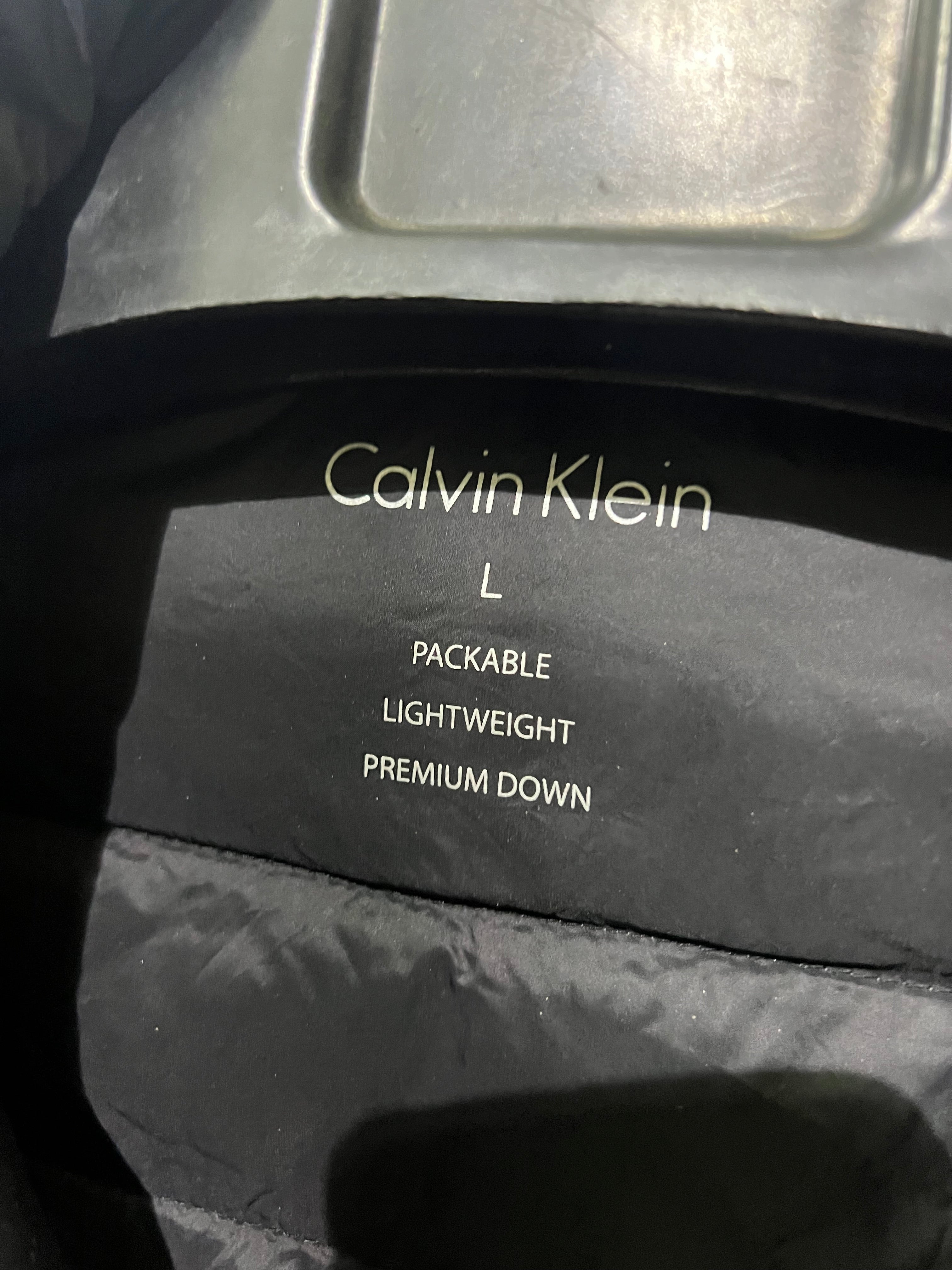 Calvin klien ultra light weight packable puffer