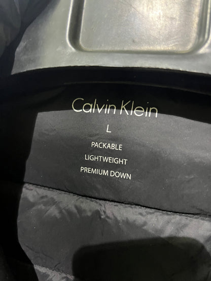 Calvin klien ultra light weight packable puffer