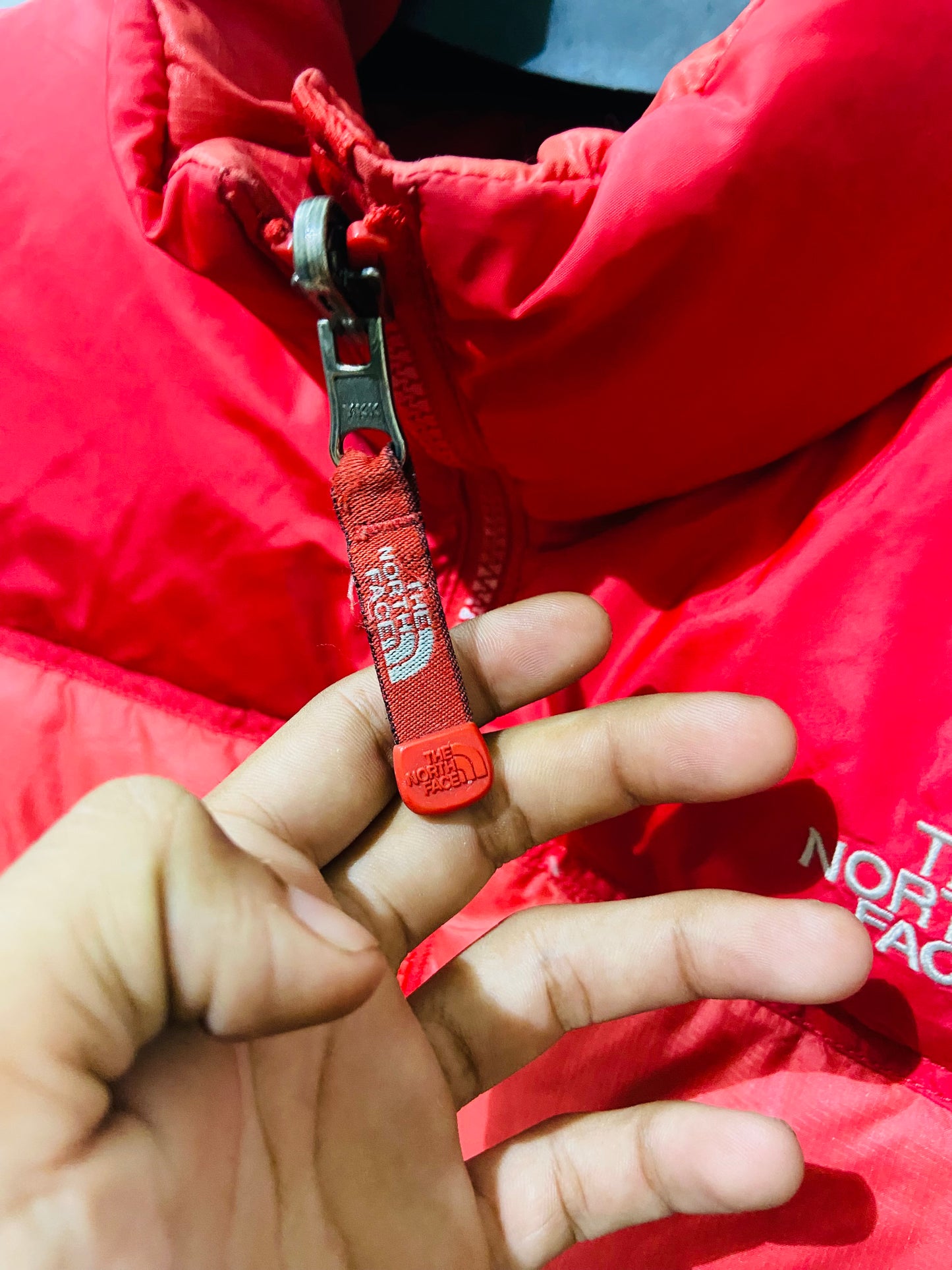 The North Face Nuptse 700 down sleeveless jacket