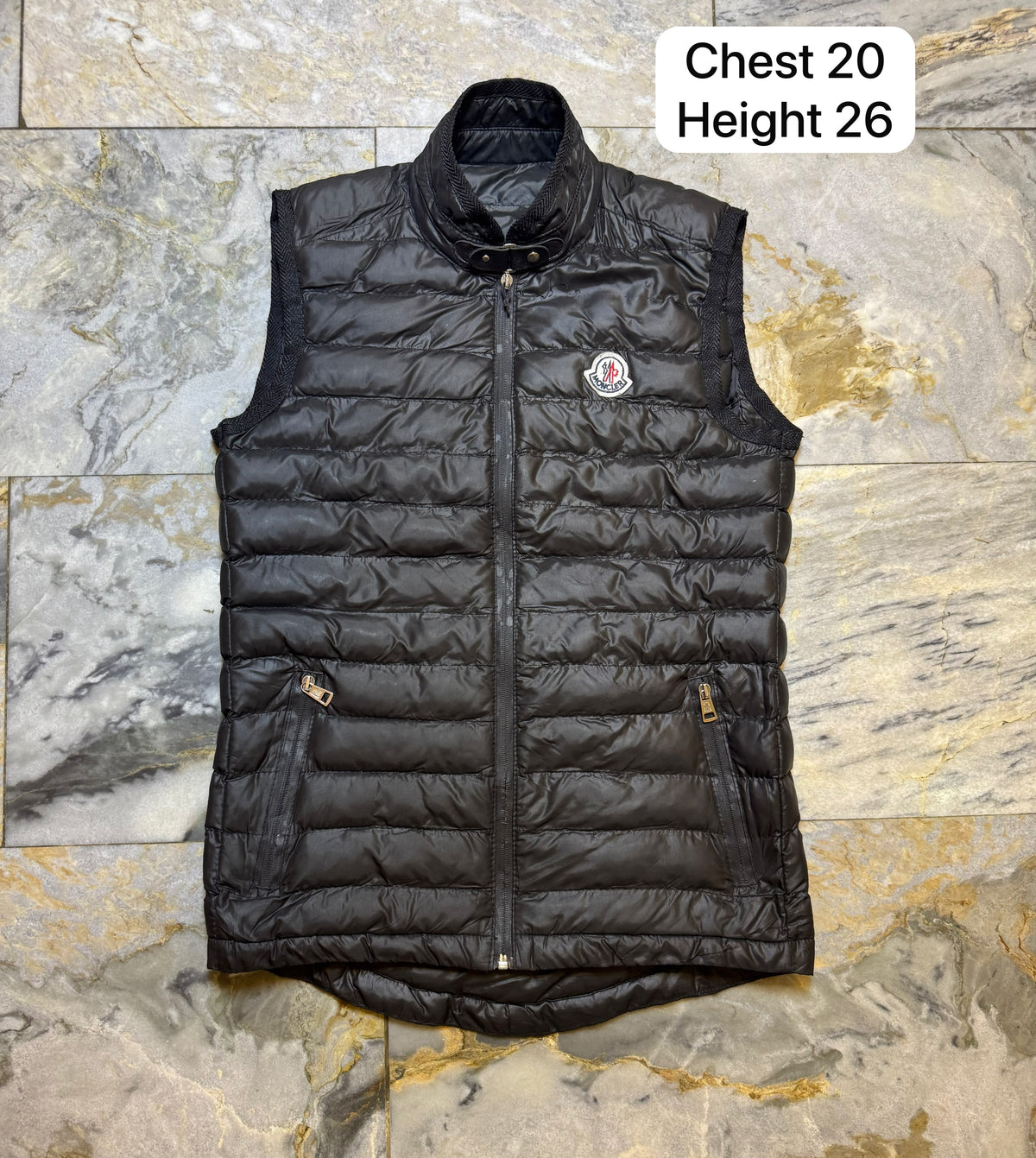 MONCLER LEIGHT WEIGHT SLEEVELESS PUFFER