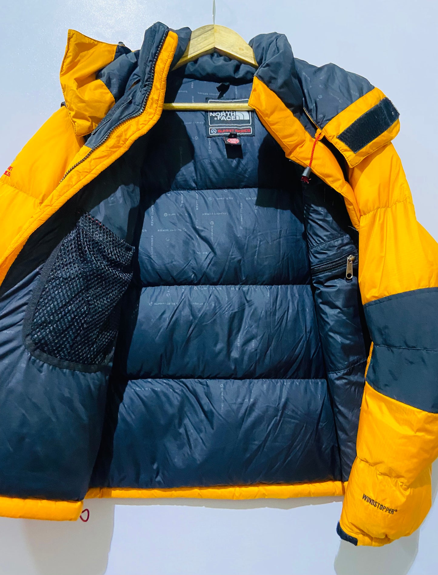 The north face Summit Series windstooper puffer jacket