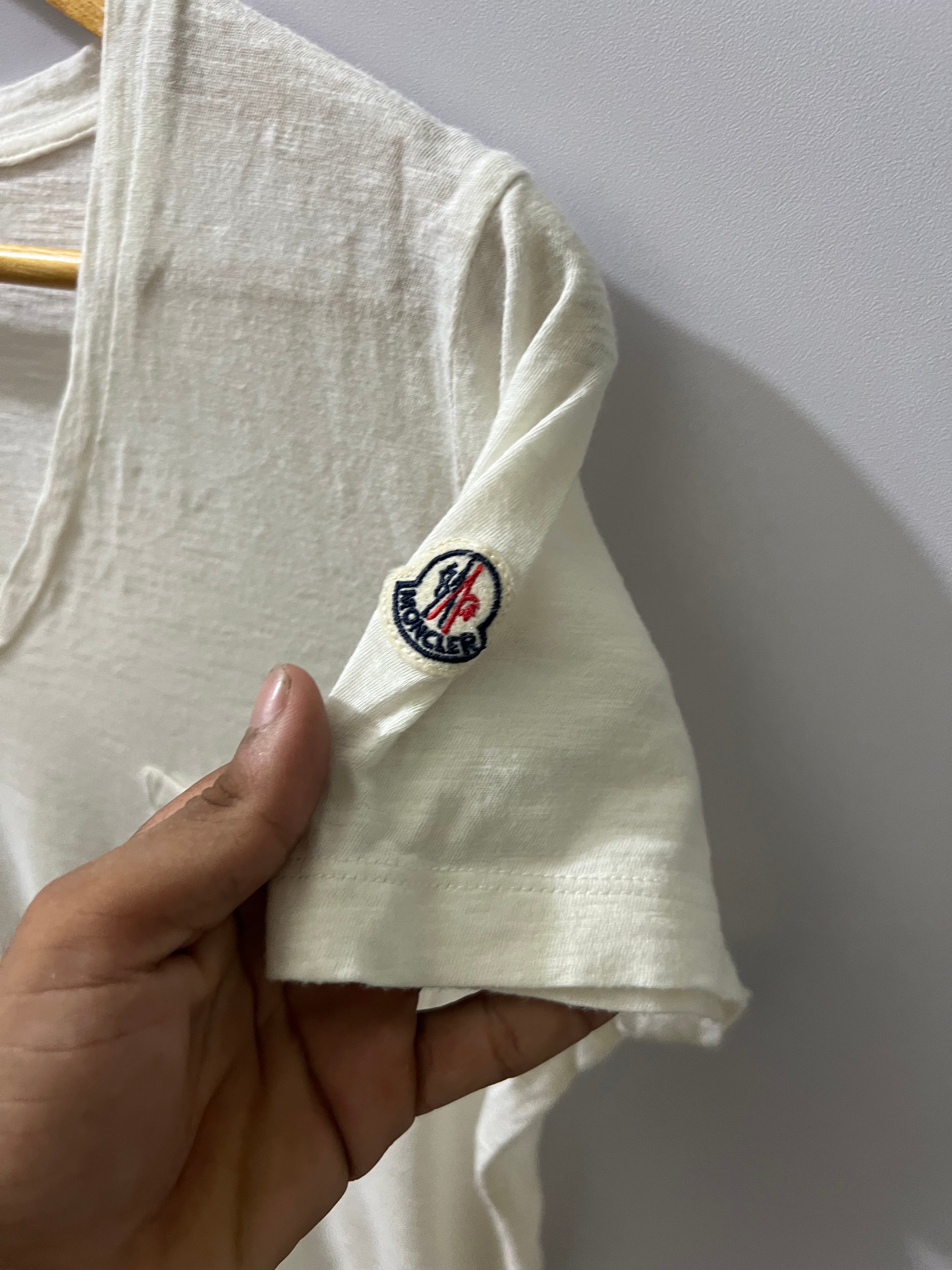 Moncler baggy short body cotton t shirt