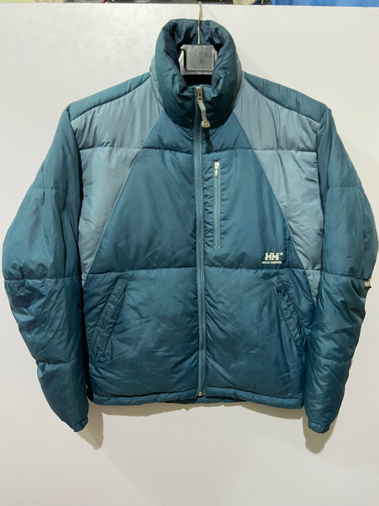 Helly Hansen teal puffer jacket