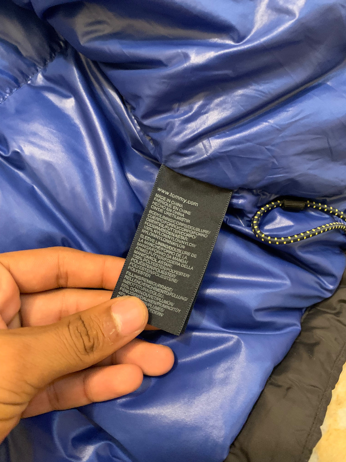 TOMMY HILFIGER DUCK DOWN FEATHER PUFER
