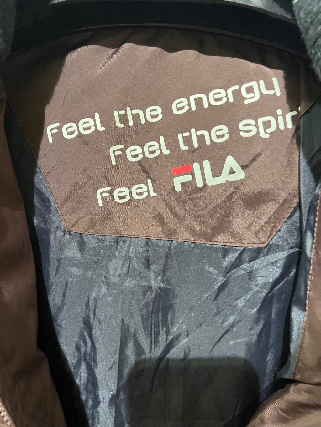 Fila baggy short body puffer