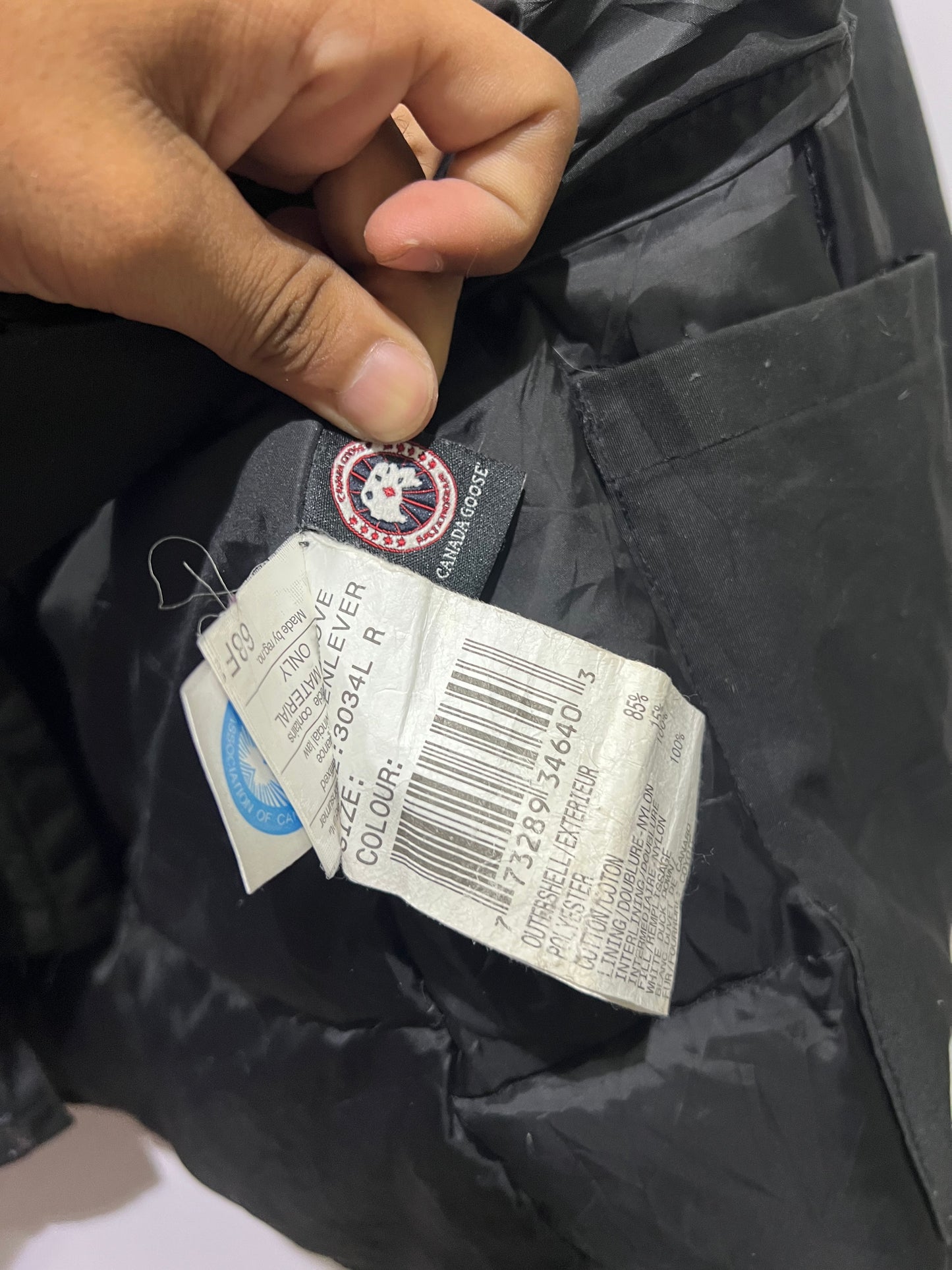 Canada Goose duck down jacket