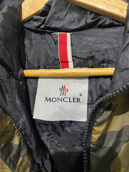 Moncler Nath windbreaker features a distinctive camouflage jacket