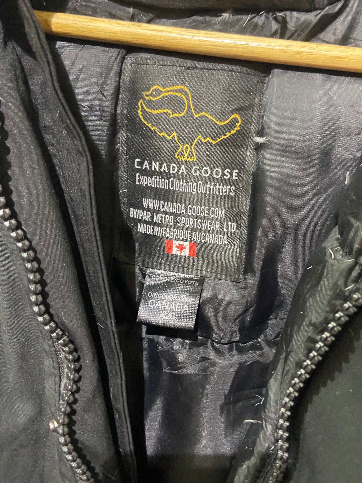 Canada goose short body down jacket