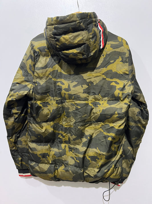 Moncler Nath windbreaker features a distinctive camouflage jacket