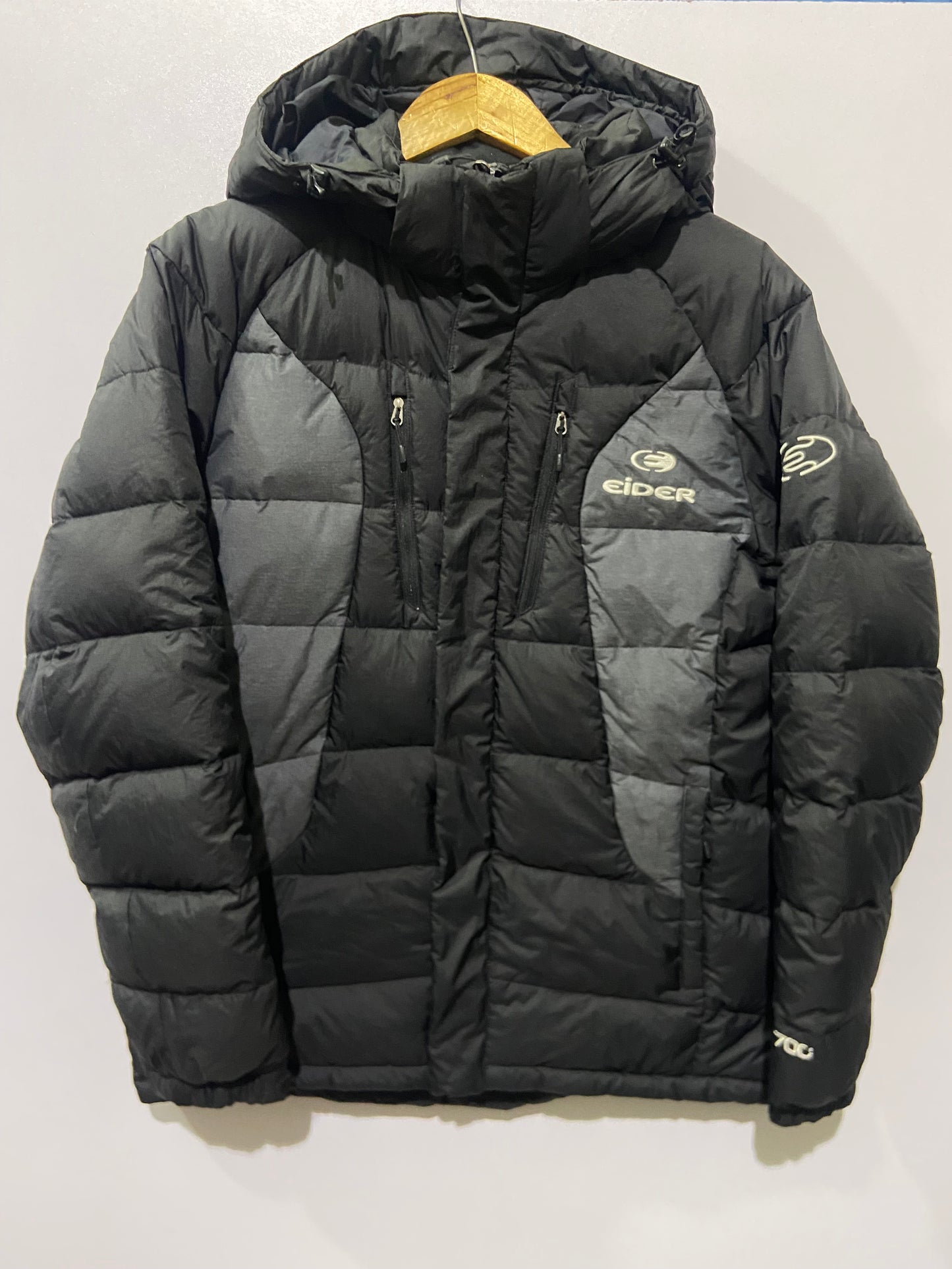 Eider down puffer jacket