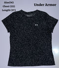 Under armour round neck drifit