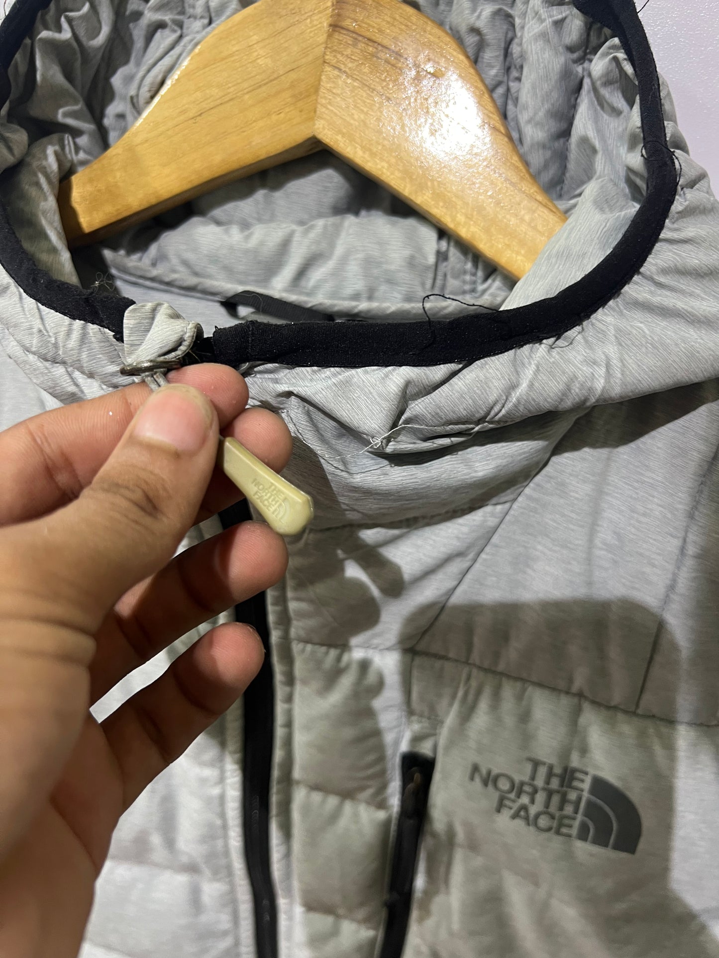 The north face duck down feather puffer