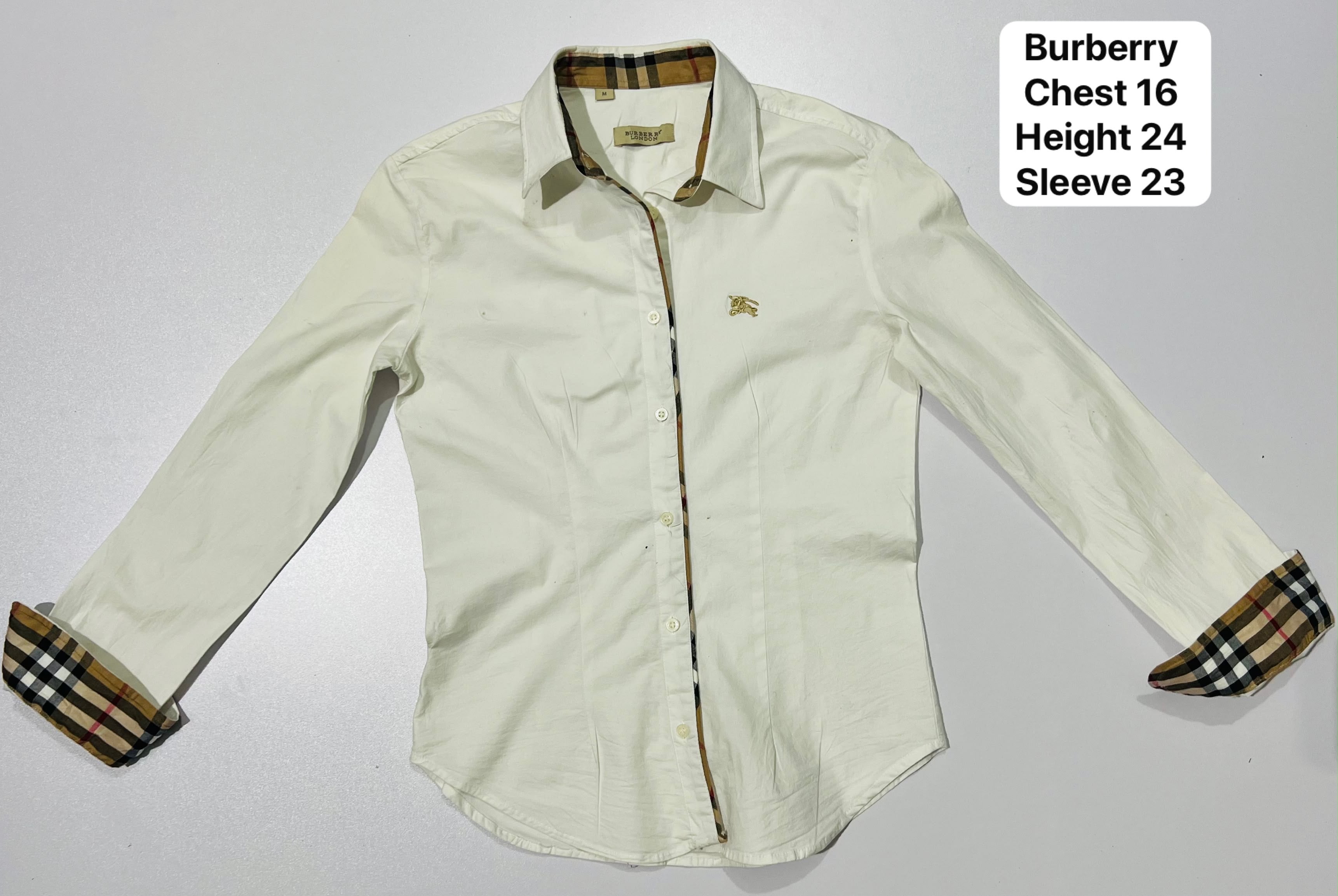 Burberry cotton dress shirt