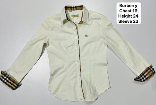 Burberry cotton dress shirt
