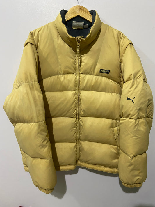 Puma sleeveless and full sleeve down jacket