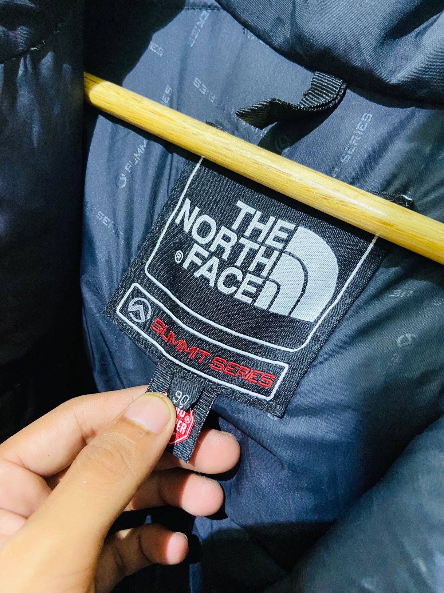 The north face Summit Series windstooper puffer jacket