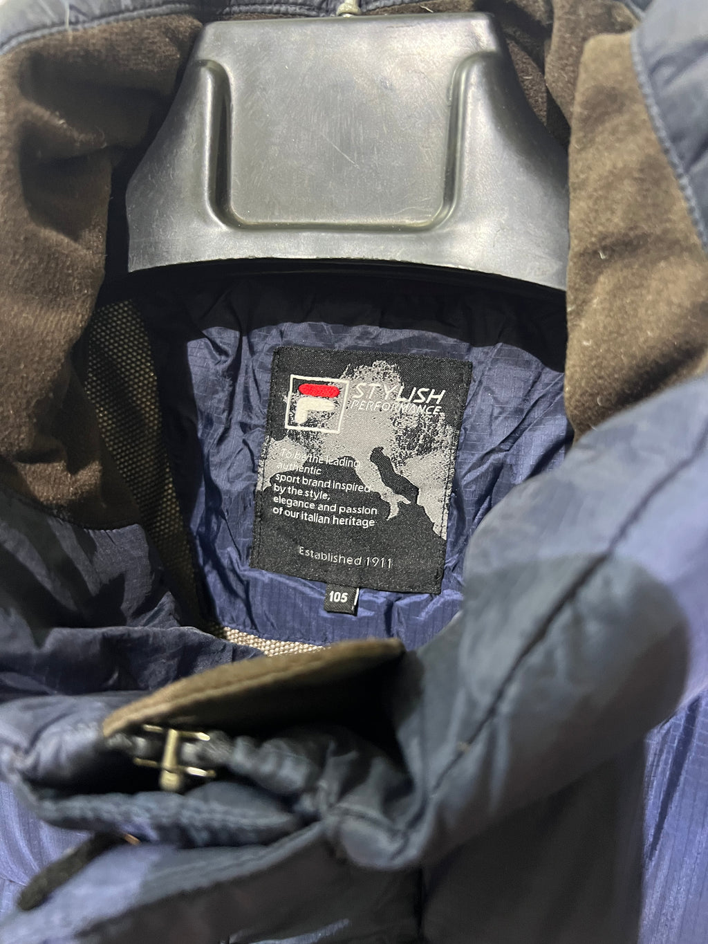 Fila omni heat puffer jacket
