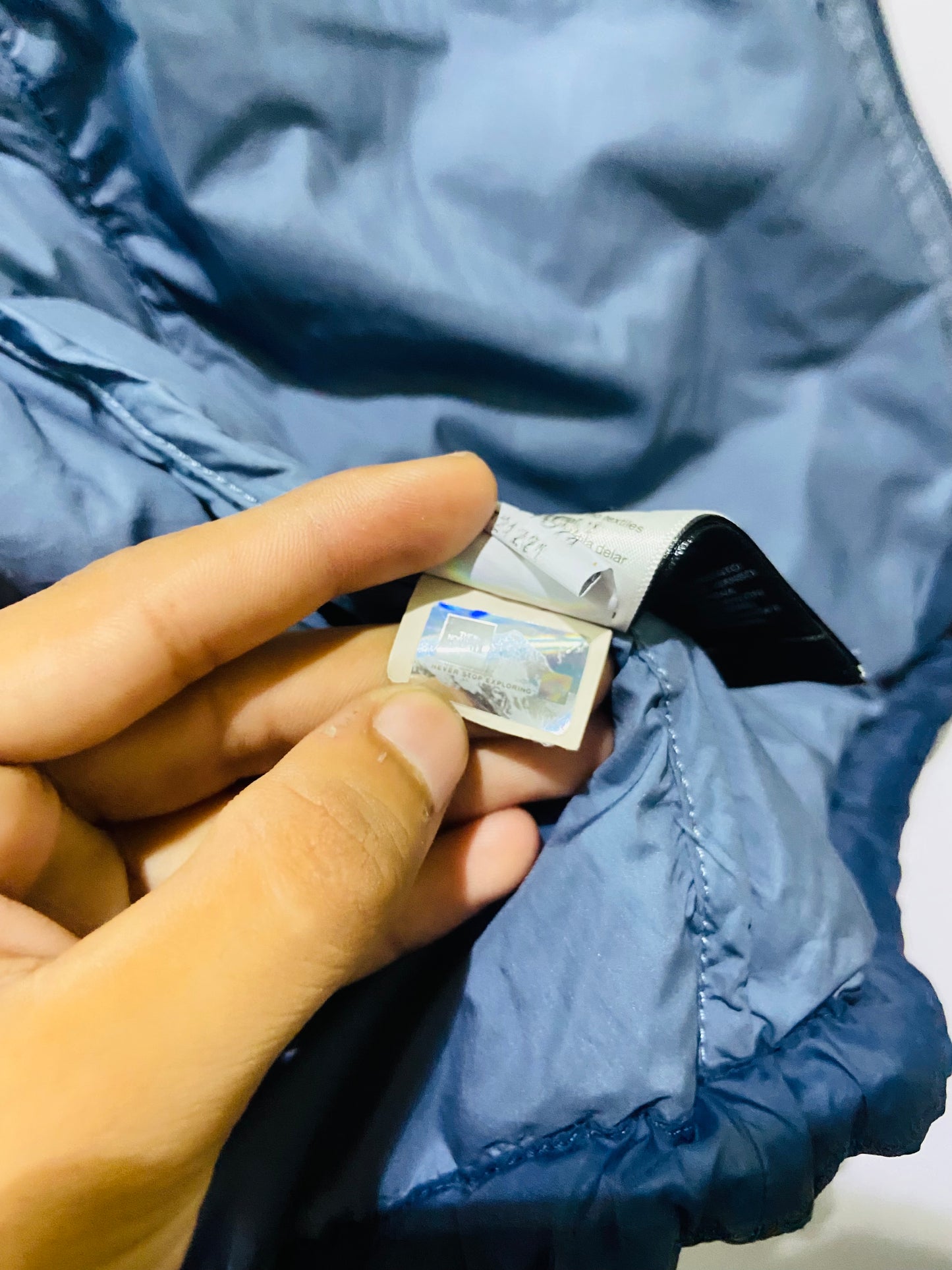 The north face puffer jacket