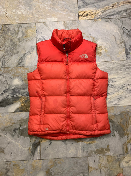 THE NORTH FACE GOOSE DOWN FEATHER SLEEVELESS PUFFER