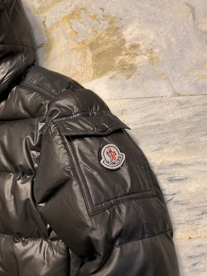 MONCLER MAYA SHORT DUCK DOWN FEATHER JACKET